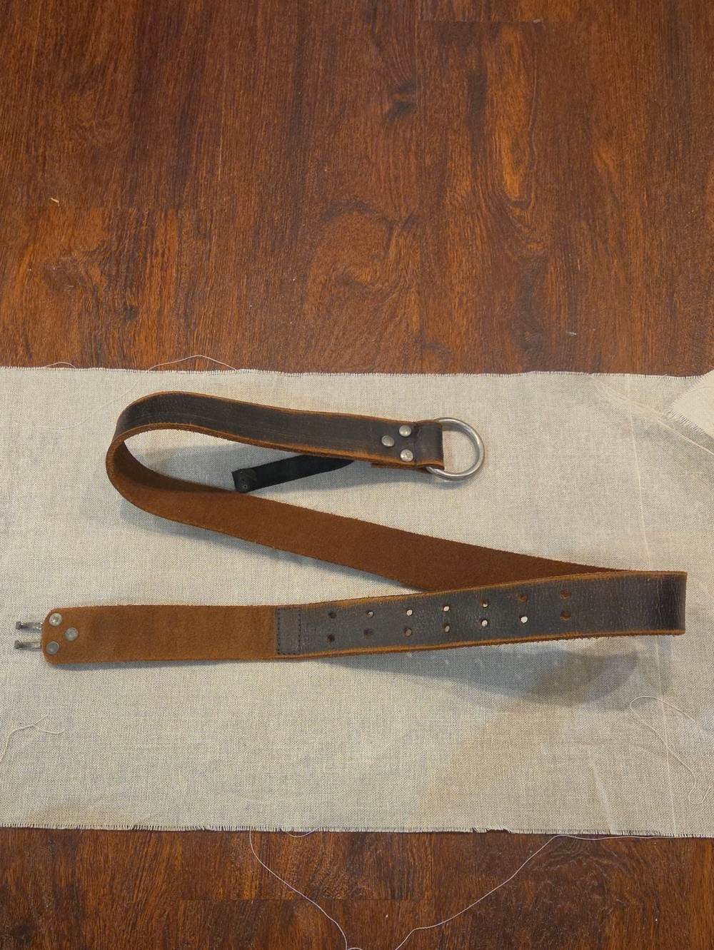 Free People WE THE FREE Leather Claw Clasp Belt